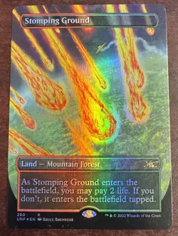 Stomping Ground 280 (Borderless) Unfinity Foil - Image 1