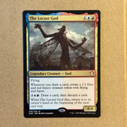 MTG ~ The Locust God ~ C20 Commander 2020 ~ #219 Legendary Creature Mythic ~ NM - Image 1