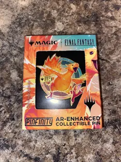 MAGIC THE GATHERING FINAL FANTASY CHOCOBO PINFINITY AR-ENHANCED PIN PROMO - Image 1