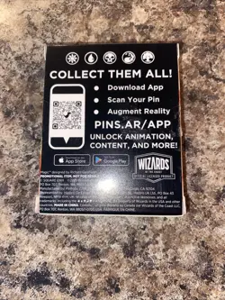 MAGIC THE GATHERING FINAL FANTASY CHOCOBO PINFINITY AR-ENHANCED PIN PROMO - Image 2