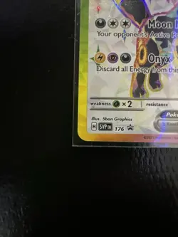 Pokemon Umbreon ex SVP 176 Premium Figure Collection Black Star Promo - Image 3
