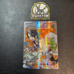 Pokemon Professor Sycamore Steam Siege 114/114 Regular Full Art Ultra Rare LP+ - Image 1