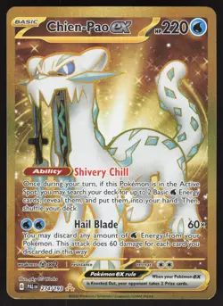 Chien-Pao ex 274/193 Hyper Rare Pokemon TCG SV02: Paldea Evolved NM - Image 1