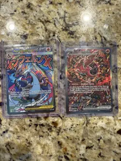 Pokemon Phantasmal Flames UPC - MEGA Charizard AND Oricorio EX #23 Promos - Image 1