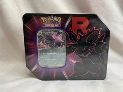 Pokemon TCG: Team Rocket Tin Sealed - ALL 3 Tins - All 3 Promos! - Image 2