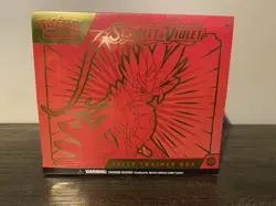 Pokemon TCG Scarlet and Violet Koraidon Red Elite Trainer Box - Image 1