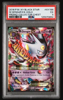 Pokemon - Promo M Gengar EX XY166 Excellent - NM Condition - Image 1