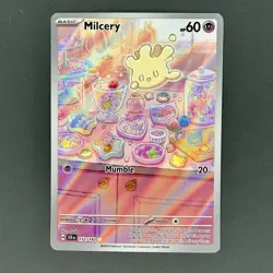 Pokemon TCG Milcery 152/142 Stellar Crown Illustration Rare NM Pack Fresh - Image 2