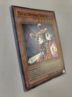 Total Defense Shogun DB2-EN110 Super Rare Dark Beginning 2 Yugioh Vintage VLP - Image 2