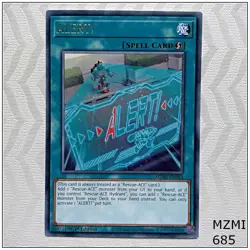 ALERT! - MZMI-EN083 - Rare 1st Edition Yugioh - Image 1