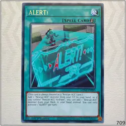 ALERT! - MZMI-EN083 - Rare 1st Edition Yugioh - Image 1