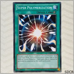 Super Polymerization - SDCR-EN021 - Common 1st Edition Yugioh - Image 1