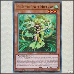 Hu-Li the Jewel Mikanko - CYAC-EN019 - Common 1st Edition Yugioh - Image 1