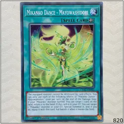 Mikanko Dance - Mayowashidori - CYAC-EN062 - Common 1st Edition Yugioh - Image 1