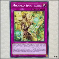 Mikanko Spiritwalk - DUNE-EN076 - Common 1st Edition Yugioh - Image 1