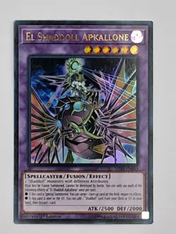 El Shaddoll Apkallone - SDSH-EN045 - Ultra Rare - 1st Edition NM YuGiOh! Struct - Image 3
