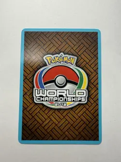 NM Mewtwo EX Igor Costa 2012 World Championships 54/99 Pokemon card English - Image 2