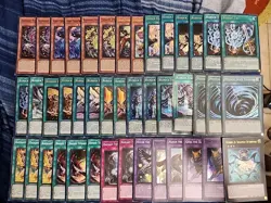 Yugioh 43 Card Radiant Typhoon Runick Deck Core Genesys Format Swen Hugin Tip - Image 1