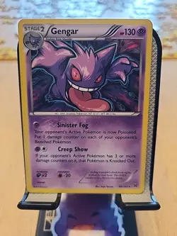 Pokemon TCG XY Breakthrough Gengar Holo Rare Card 60/162 NM- Condition - Image 1