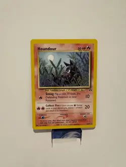 Houndour 24/75 Neo Discovery Set Pokemon Card - NM - Image 1