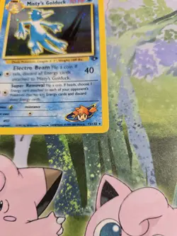 LP Misty's Golduck Holo 12/132 Gym Heroes Pokemon Card - Image 2