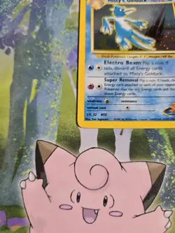 LP Misty's Golduck Holo 12/132 Gym Heroes Pokemon Card - Image 3