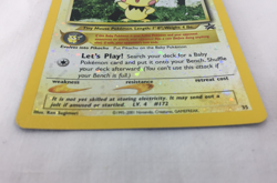 2001 Pokemon Black Star Promo Reverse Holo Card 35 Pichu NM Unplayed - Image 3