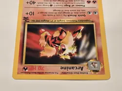 Black Star Promo Arcanine #6 Pokemon Card WOTC Rare 1999 LP+ FREE SHIPPING - Image 3