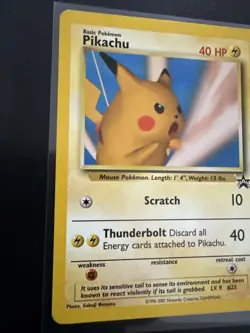 Pokemon Pikachu TCG Snap Promo 26/53 WOTC Black Star Promo Card - Image 2