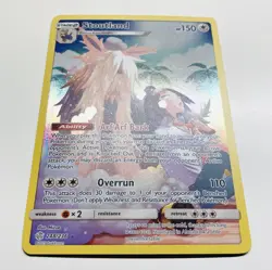 Stoutland & Cheren 248/236 Cosmic Eclipse Character Secret Rare Pokemon Card NM - Image 2