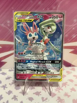 Pokemon TCG Gardevoir & Sylveon GX Holo Card 130/214 Unbroken Bonds - Image 1