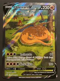 Charizard V SWSH260 SWSH: Sword & Shield Promo Card Holo NM JL - Image 1