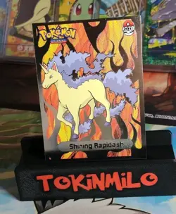 Pokemon 2024 Shiny Infinity Set Shining Rapidash Silver foil Peru Card - Image 1