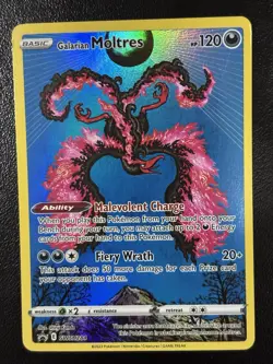 Galarian Moltres SWSH284 SWSH: Sword & Shield Promo Cards Holo NM - Image 1