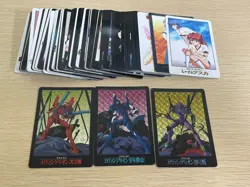 Evangelion EVA Carddass holo Cards card 81 lot Set kira Bandai Japan asuka rei - Image 1