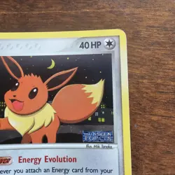 Pokemon Eevee EX Unseen Forces Reverse Holo Card 55/115 TCG - Image 5