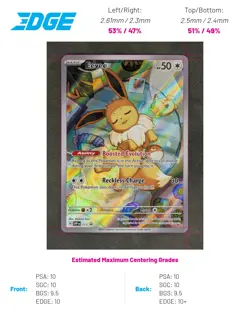 Eevee - 173 Pokemon TCG Promo SV: Scarlet & Violet Promo Cards Near Mint - Image 2