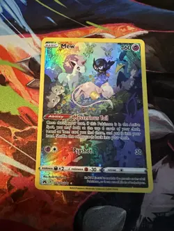 Pokemon Card Mew GG10/GG70 Crown Zenith Galarian Gallery - Near Mint - Image 1