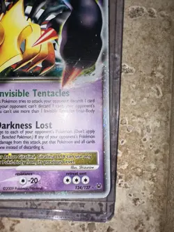 Pokemon TCG Platinum Giratina LV.X Ultra Rare Holo Card 124/127 (LP) - Image 5