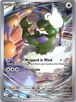 Tornadus 210 Sv: Scarlet & Violet Promo Cards Holo - Image 1
