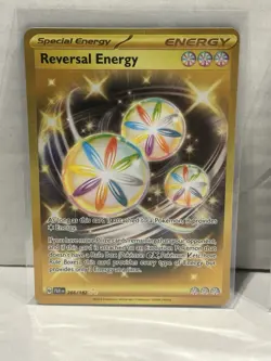 Reversal Energy - 266/182 Paradox Rift (Pokemon) Golden Hyper Rare TCG Card - NM - Image 1