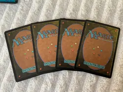 Magic the Gathering MTG Playset 4x Swarm of Rats 9th Edition Played - Image 2