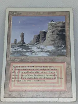 Plateau Revised MTG Magic the Gathering Reserved List Dual Lands EDH vintage - Image 3