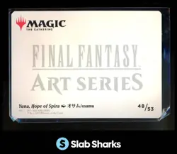 2025 MAGIC: THE GATHERING FINAL FANTASY ART SERIES #48/53 YUNA HOPE OF SPIRA - Image 2