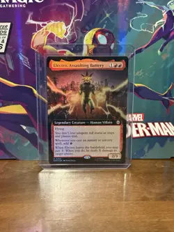 Electro, Assaulting Battery (Extended Art) Marvel's Spider-Man Foil Never Played - Image 1
