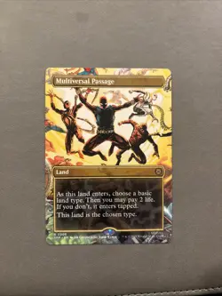 Multiversal Passage (Borderless) 0206 (R) MTG Marvel's Spider-Man ( non foil ) - Image 1