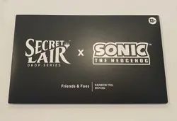 MTG: Secret Lair x Sonic: Friends & Foes Rainbow Foil Edition *BRAND NEW SEALED* - Image 1