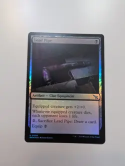 MTG - Lead Pipe (Foil) - Murders at Karlov Manor NM/M Condition - Image 1