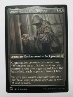 Agent of the Iron Throne (Foil Etched) Battle for Baldur's Gate NM - Image 1