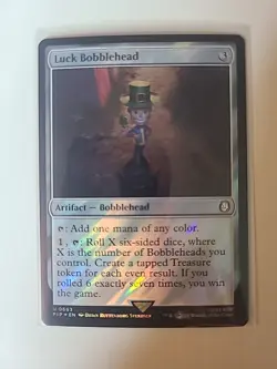 Luck Bobblehead (Surge Foil) Universes Beyond: Fallout Foil - Image 1